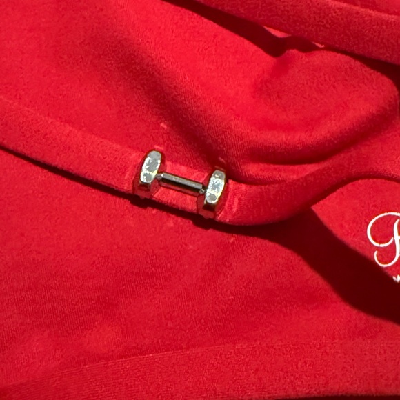 Bombshell Sportswear Red Barbell Sports Bra - Picture 5 of 7